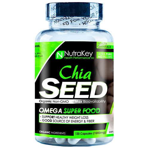 Nutrakey Chia Seed - 120 Capsules - 820103309615