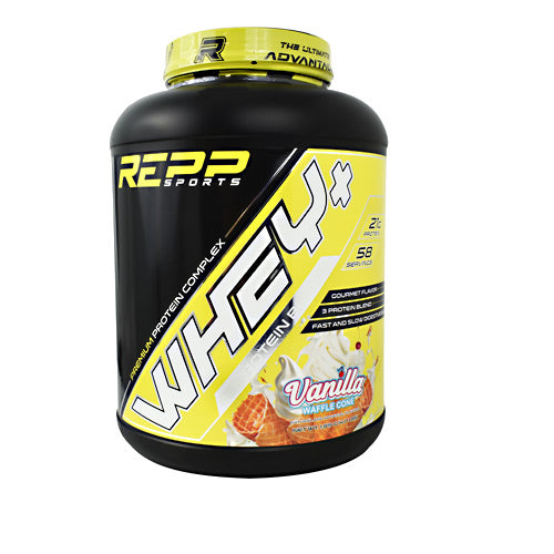 Repp Sports Whey + Premium Protein - Vanilla Waffle Cone - 4 lb - 854531008031