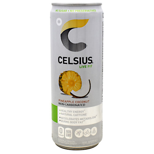 Celsius Natural Celsius - Pineapple Coconut - 24 Cans - 852481007203