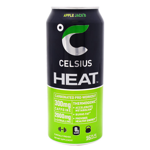 Celsius Celsius Heat - Apple Jackd - 12 Cans - 852480007143