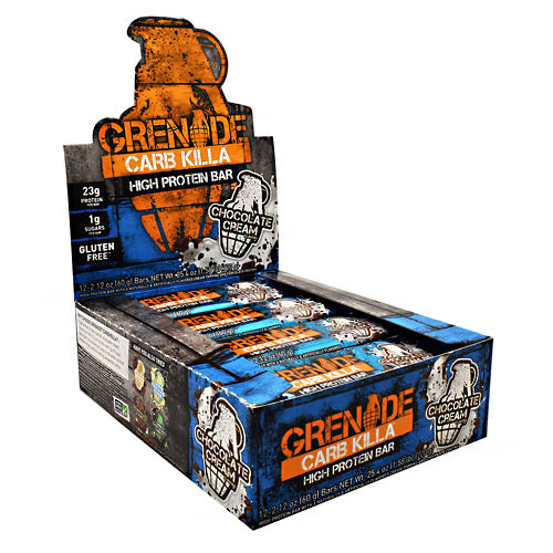 Grenade Carb Killa - Chocolate Cream - 12 Bars - 847534001154