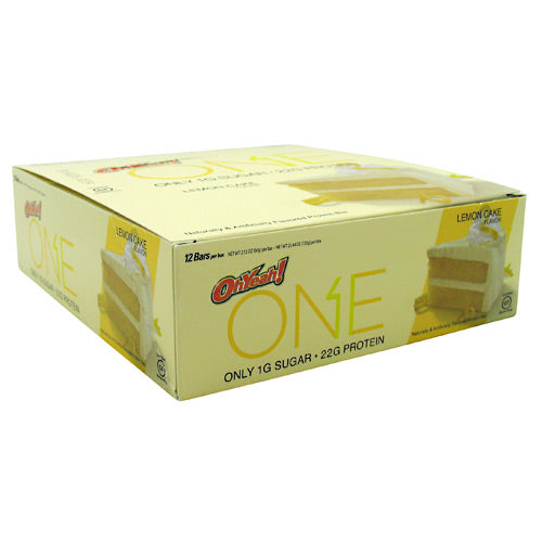 ISS Research One Bar - Lemon Cake - 12 Bars - 788434108553