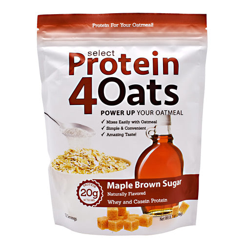 PEScience Select Protein4Oats - Maple Brown Sugar - 12 Servings - 040232426421