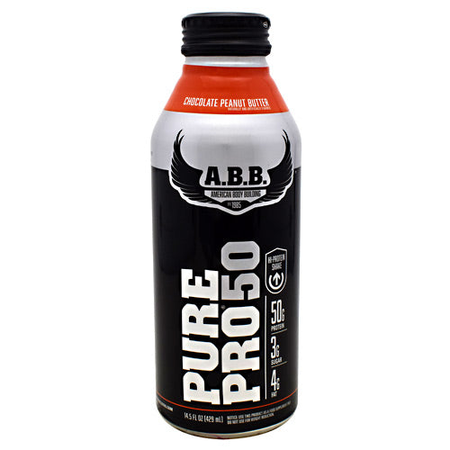 ABB Pure Pro 50 - Chocolate Peanut Butter - 12 Bottles - 00045529856653