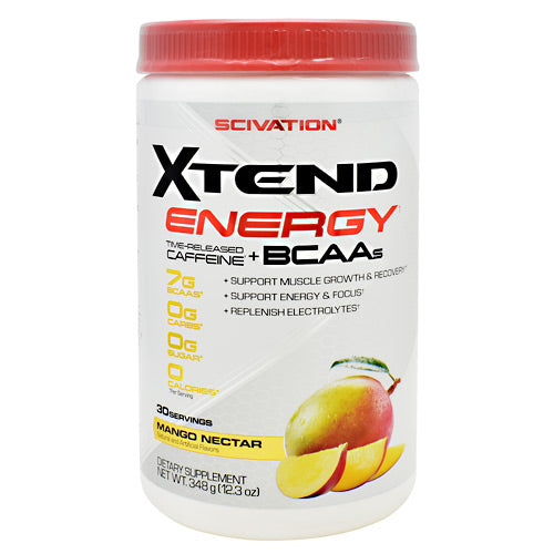 Scivation Xtend Energy - Mango Nectar - 30 Servings - 842595107463