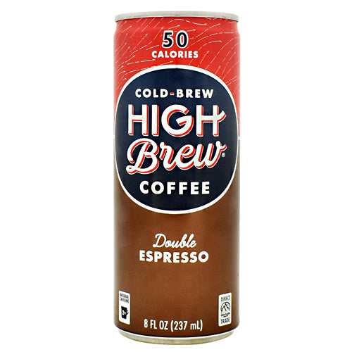 High Brew Coffee Cold Brew Coffee RTD - Double Espresso - 12 Cans - 10854560005008