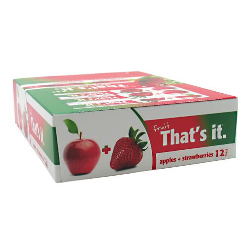 Thats It Nutrition Thats it Bar - Apple + Strawberry - 12 Bars - 850397004224