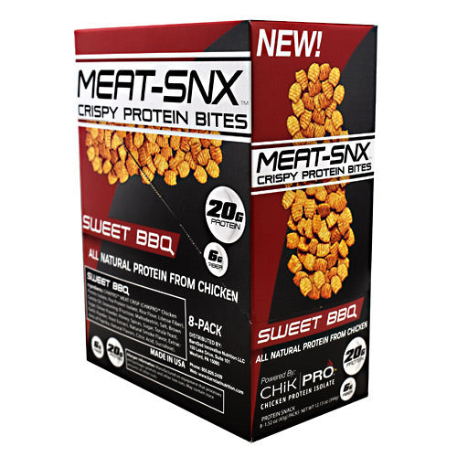 BarnDad Innovative Nutrition Meat-SNX - Sweet BBQ Mix - 8 ea - 859631003429