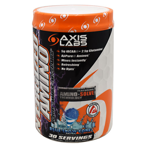 Axis Labs Marquis Series NErgized Amino - Blue Snow Cone - 30 Servings - 735548390565