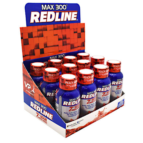 VPX Max 300 Redline - Peach Mango - 12 Bottles - 610764000408