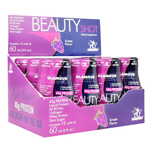 Midway Labs Glamour Nutrition Beauty Shot - Grape - 12 ea - 813236024289