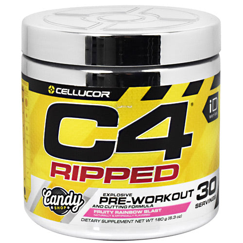 Cellucor iD Series C4 Ripped - Fruity Rainbow Blast - 30 Servings - 842595103212