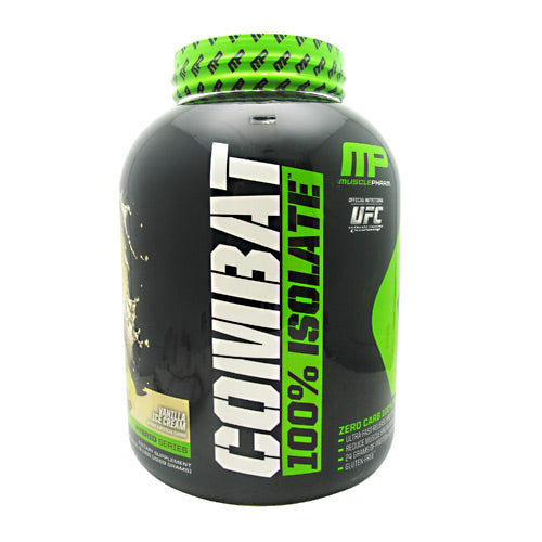 MusclePharm Hybrid Series Combat 100% Isolate - Vanilla Ice Cream - 5 lb - 856737003131