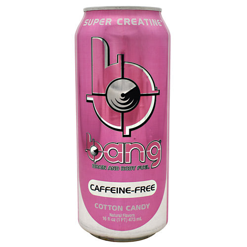 VPX Caffeine Free Bang - Cotton Candy - 12 Cans - 610764711847