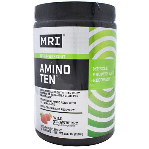 MRI Amino Ten - Wild Strawberry - 25 Servings - 633012071944