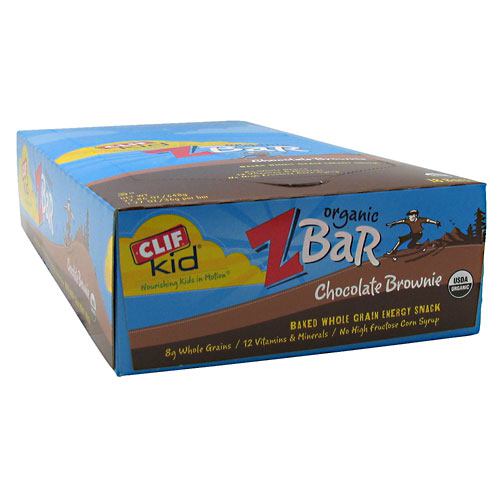 Clif Bar Kid Organic Zbar - Chocolate Brownie - 18 Bars - 722252191830