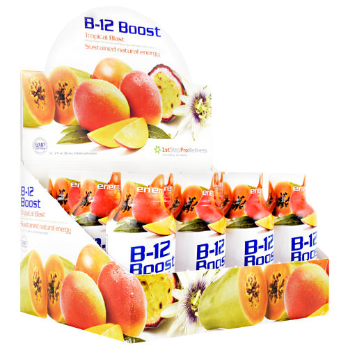 High Performance Fitness B-12 Boost - Tropical Blast - 12 Bottles - 673131100323