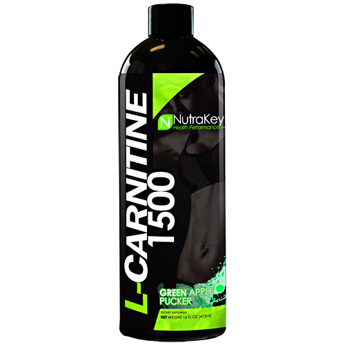 Nutrakey L-Carnitine 1500 - Green Apple - 31 Servings - 820103980081