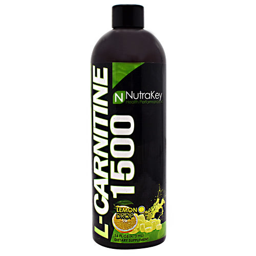 Nutrakey L-Carnitine 1500 - Lemon Drop - 16 fl oz - 851090006454