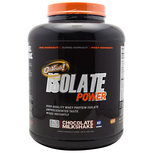 ISS Research OhYeah! Isolate Power - Chocolate Milkshake - 4 lb - 788434109697