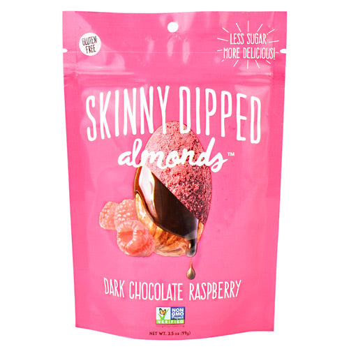 Skinny Dipped Almonds - Dark Chocolate Raspberry - 3.5 oz - 861297000322