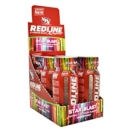 VPX Redline Xtreme Shot - Star Blast - 24 ea - 610764011374