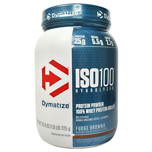 Dymatize ISO100 - Fudge Brownie - 1.6 lb - 705016355037