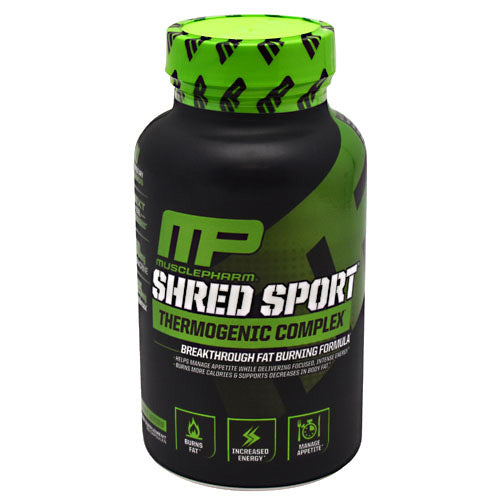 MusclePharm Sport Series Shred Sport - 60 Capsules - 653341049513