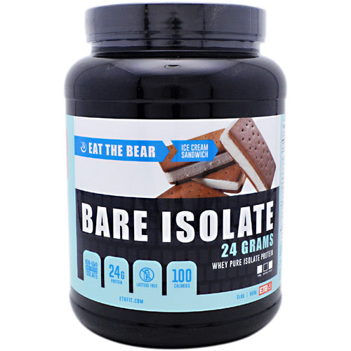 Eat The Bear Bare Isolate - Ice Cream Sandwich - 2 lb - 700220139596