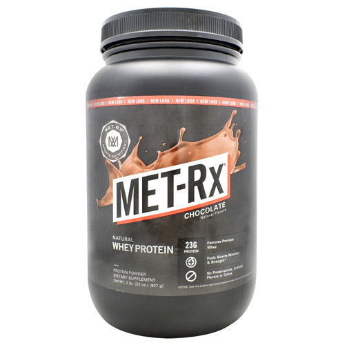 Met-Rx USA Natural Whey Protein - Chocolate - 2 lb - 786560177757