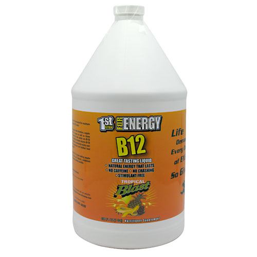 High Performance Fitness B-12 Boost - Tropical Blast - 1 gallon - 673131101238