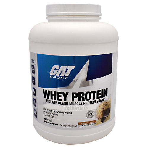 GAT Whey Protein - Cookies & Cream - 68 Servings - 816170020898