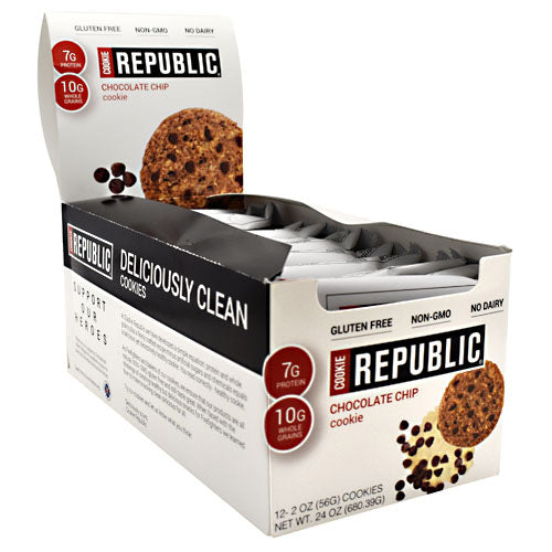 Cookie Republic Cookie Republic - Chocolate Chip - 12 ea - 862302000344