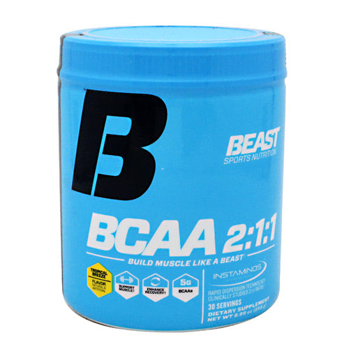 Beast Sports Nutrition BCAA 2:1:1 - Tropical Breeze - 30 Servings - 631312805412