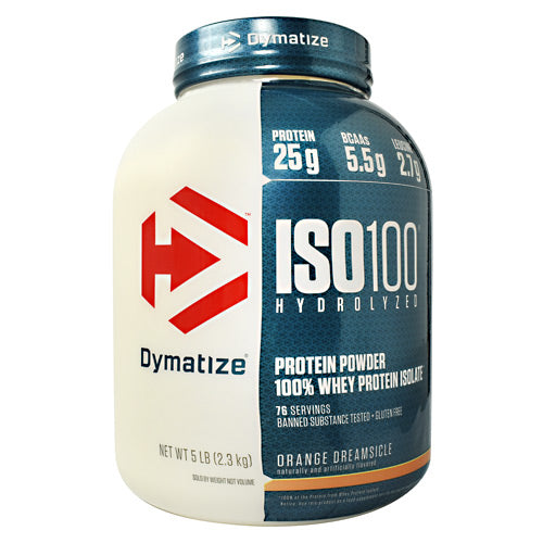 Dymatize ISO100 - Orange Dreamsicle - 5 lb - 705016500444