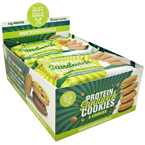 Buff Bake Protein Sandwich Cookies - Snickerdoodle - 8 ea - 854570007330