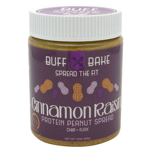 Buff Bake Protein Peanut Butter Spread - Cinnamon Raisin - 13 oz - 857697005029