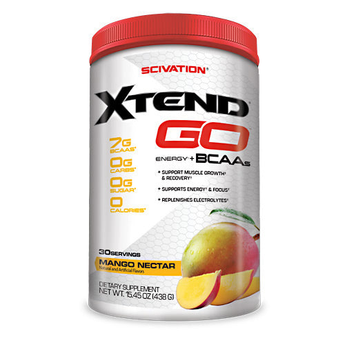 Scivation Xtend Go - Mango Nectar - 30 Servings - 812135020613