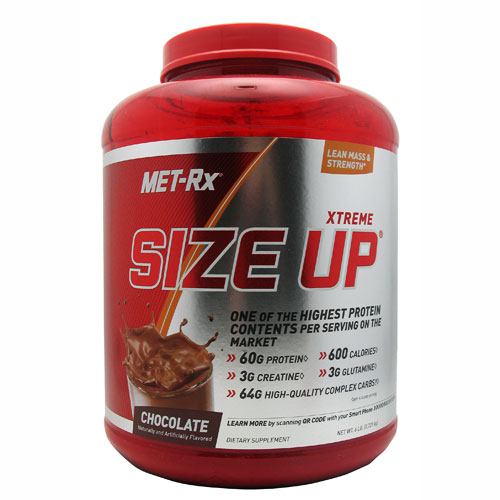 Met-Rx USA Size Up - Chocolate - 6 lb - 786560158282