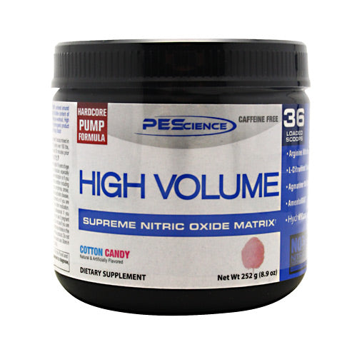 PEScience High Volume - Cotton Candy - 18 Servings - 040232199400