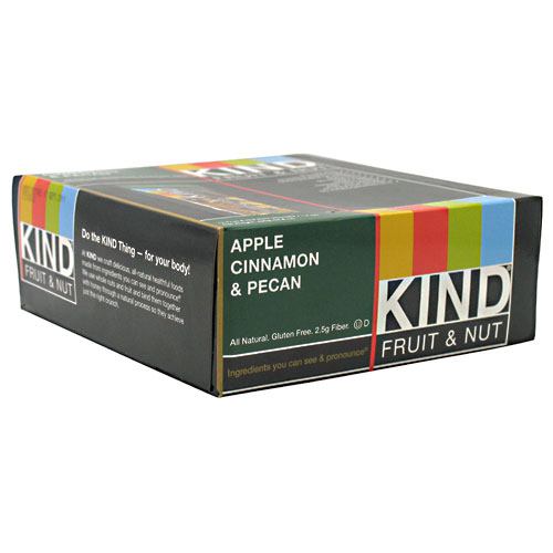 Kind Snacks Kind Fruit & Nut - Apple Cinnamon & Pecan - 12 Bars - 602652171178